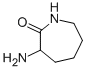 3-Amino-2-azepanone Struktur