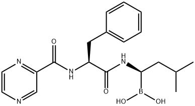 硼替佐米 结构式