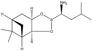 (ALPHAR,3AS,4S,6S,7AR)-六氢-3A,5,5-三甲基-ALPHA-(2-甲基丙基)-4,6-甲桥-1,3,2-苯并二氧杂硼杂环戊烯-2-甲胺, 179324-86-8, 结构式