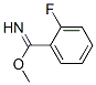 Benzenecarboximidic acid, 2-fluoro-, methyl ester (9CI) Structure