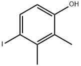 4-ヨード-2,3-ジメチルフェノール 化学構造式