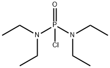 BIS(DIETHYLAMINO)PHOSPHOROCHLORIDATE Structure