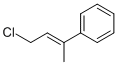 ((E)-3-CHLORO-1-METHYL-PROPENYL)-BENZENE Struktur