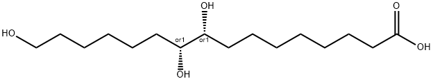 アリューリット酸 化学構造式