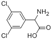 3,5-二氯苯甘氨酸, 179418-17-8, 结构式
