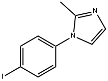 1-(4-Iodo-phenyl)-2-methyl-1H-imidazole, 179420-75-8, 结构式