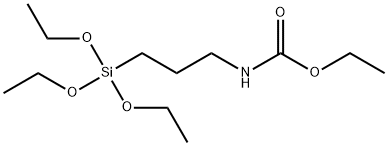 [3-(三乙氧基硅基)丙基]氨基甲酸乙酯, 17945-05-0, 结构式