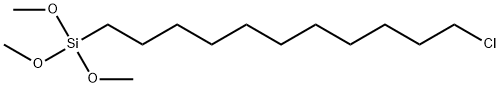 11-CHLOROUNDECYLTRIMETHOXYSILANE Structure