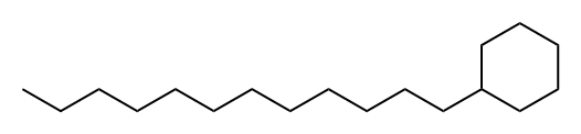 正十二烷基环己烷 结构式