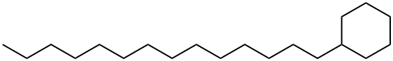 N-TETRADECYLCYCLOHEXANE Struktur