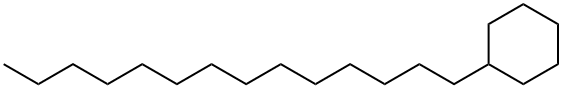 N-TETRADECYLCYCLOHEXANE Structure