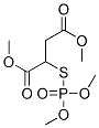 2-[(Dimethoxyphosphinyl)thio]butanedioic acid dimethyl ester Struktur