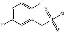 2,5-DIFLUOROBENZYLSULFONYL CHLORIDE Struktur