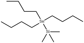 TRIBUTYLSTANNYLTRIMETHYLSILANE Structure