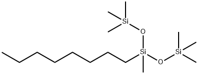 1,1,1,3,5,5,5-庚甲基-3-辛基三硅氧烷, 17955-88-3, 结构式