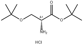 H-D-SER(TBU)-OTBU HCL Structure