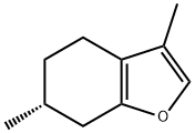 (+)-薄荷呋喃 结构式