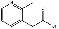 2-(2-甲基吡啶-3-基)乙酸, 179626-66-5, 结构式