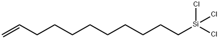 10-烯基十一烷基三氯硅烷, 17963-29-0, 结构式