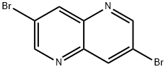 3,7-二溴-1,5-萘啶,17965-72-9,结构式
