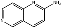 2-アミノ-1,6-ナフチリジン 化学構造式