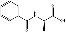 N-ベンゾイル-D-アラニン 化学構造式