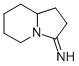3(2H)-Indolizinimine,hexahydro-(9CI) 结构式