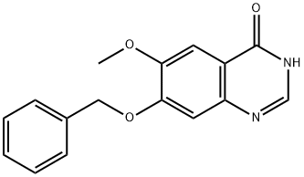 6-Methoxy-7-benzyloxyquinazolin-4-one Structure