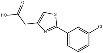 2-(3-CHLOROPHENYL)-1,3-THIAZOL-4-YL]ACETIC ACID price.