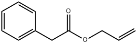 苯乙酸-2-丙烯酯 结构式
