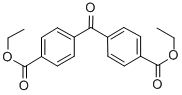 DIETHYL BENZOPHENONE-4,4''-DICARBOXYLATE Structure