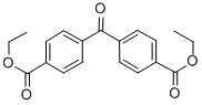 二苯酮-4,4'-二甲酸二乙酯 结构式