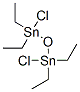 3,5-ジクロロ-3,5-ジエチル-3,5-ジスタンナ-4-オキサヘプタン 化学構造式