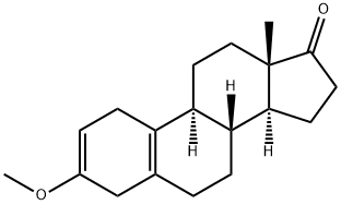 3-メトキシエストラ-2,5(10)-ジエン-17-オン 化学構造式