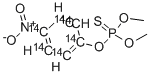 4-NO2 14C6H4OP[S][OCH3]2 结构式