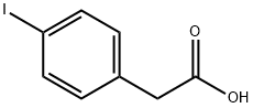 4-Iodophenylacetic acid Struktur