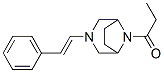 8-Propionyl-3-(2-phenylethenyl)-3,8-diazabicyclo[3.2.1]octane Structure