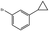 1-Bromo-3-cyclopropylbenzene Structure