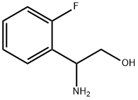 2-氨基-2-(2-氟苯基)乙醇, 179811-62-2, 结构式