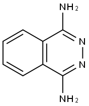 1,4-フタラジンジアミン 化学構造式