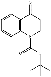 TERT-BUTYL 4-OXO-3,4-DIHYDROQUINOLINE-1(2H)-CARBOXYLATE Struktur