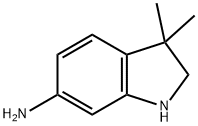 6-AMINO-3,3-DIMETHYL-2,3-DIHYDRO-INDOLE Struktur