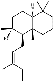 cis-アビエノール 化学構造式