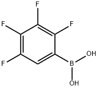 2,3,4,5-四氟苯硼酸,179923-32-1,结构式