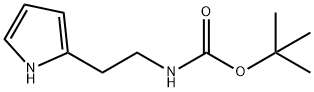 Carbamic acid, [2-(1H-pyrrol-2-yl)ethyl]-, 1,1-dimethylethyl ester (9CI) Struktur