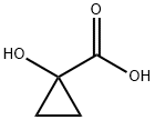 1-Hydroxy-1-cyclopropanecarboxylic acid Structure