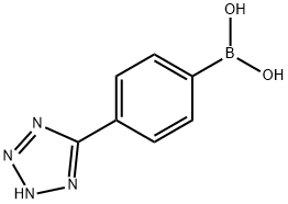 4-(2H-TETRAZOL-5-YL)-PHENYLBORONIC ACID Struktur