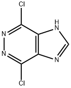 4,7-ジクロロ-1H-イミダゾ[4,5-D]ピリダジン 化学構造式