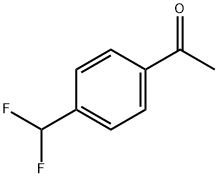 Ethanone, 1-[4-(difluoromethyl)phenyl]- (9CI) 化学構造式