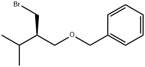 (R)-((2-(溴甲基)-3-甲基丁氧基)甲基)苯, 179993-02-3, 结构式
